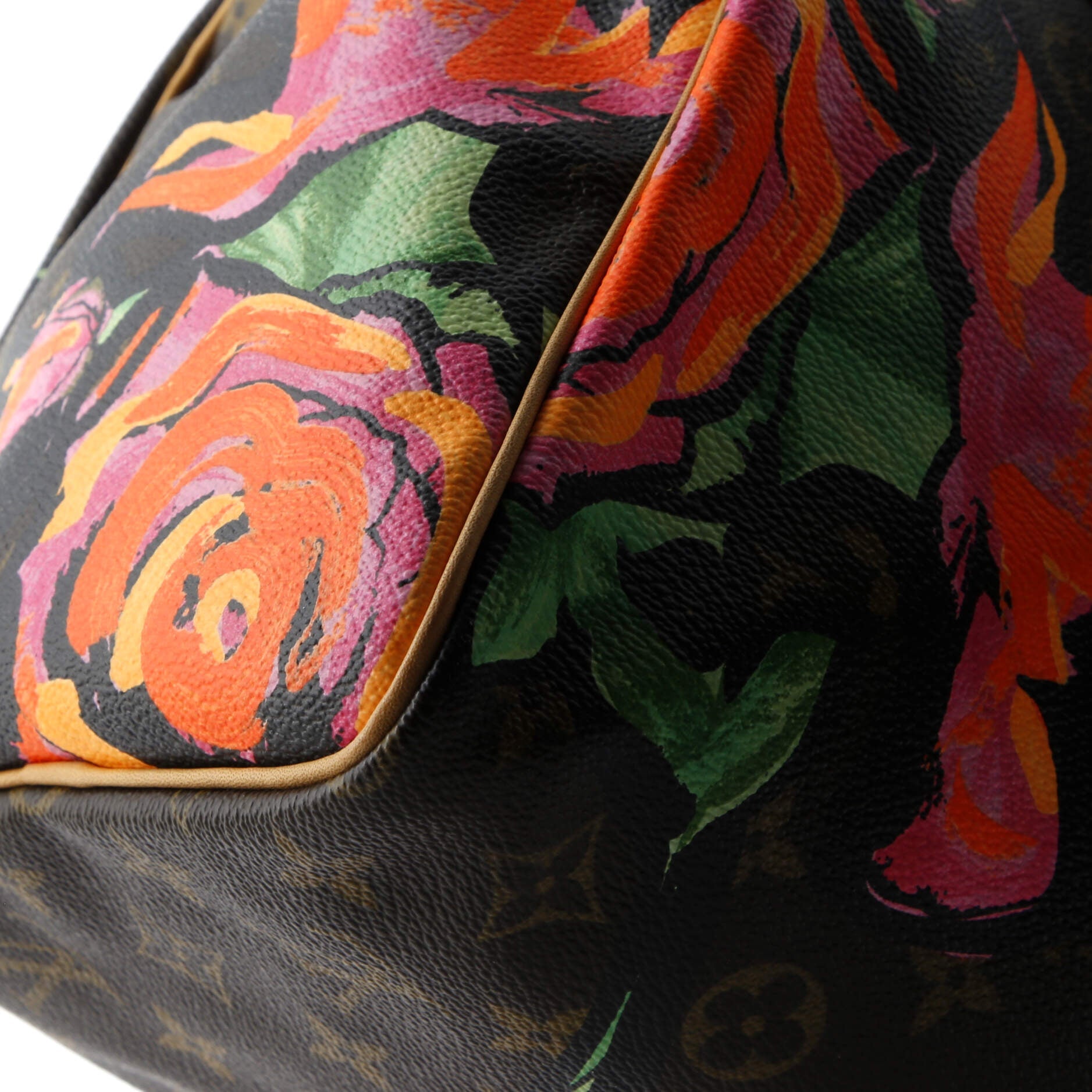 Speedy Handbag Limited Edition Monogram Roses 30