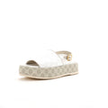 Women's Angelina Platform Slingback Sandals GG Coated Canvas