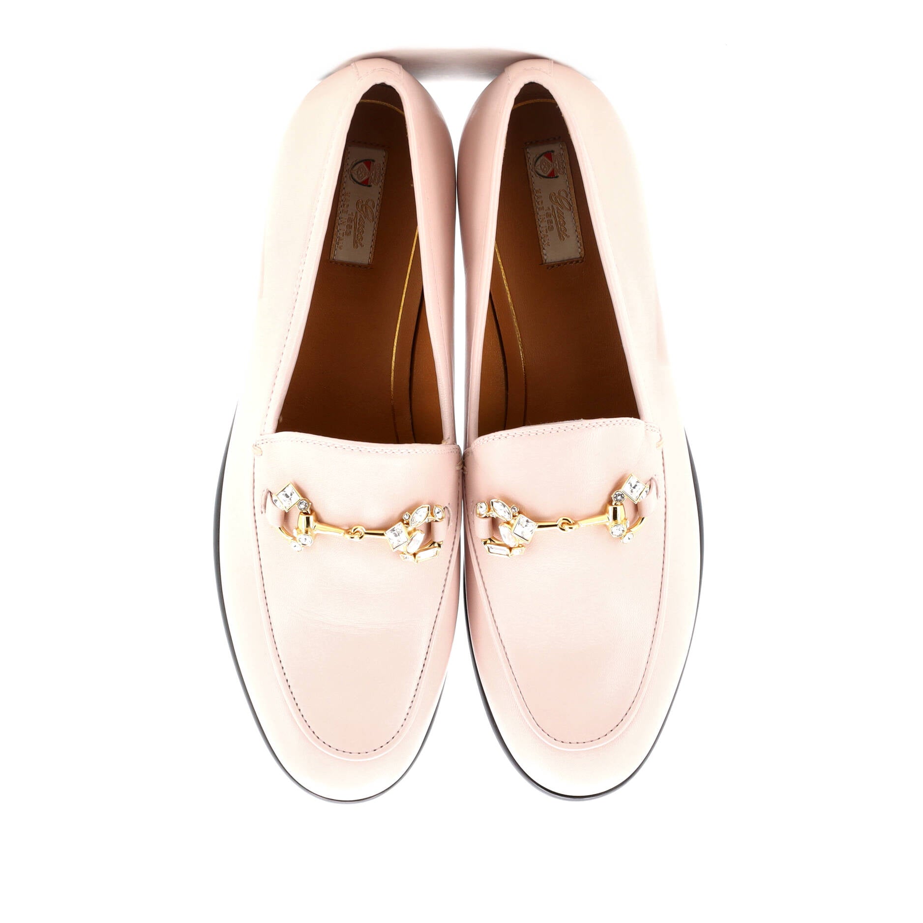 Women's Jordaan Loafers Leather with Crystals
