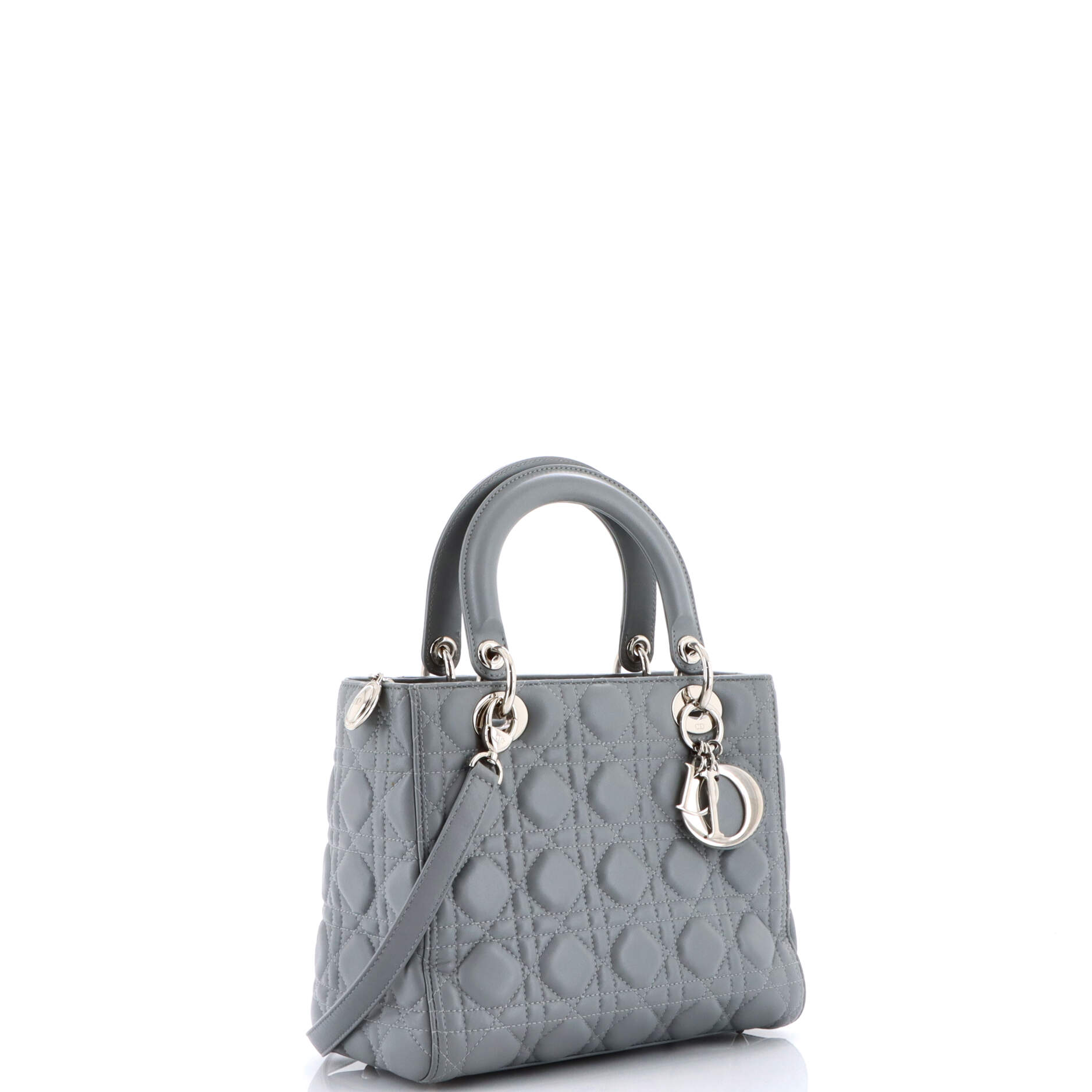 Lady Dior Bag Cannage Quilt Lambskin Medium