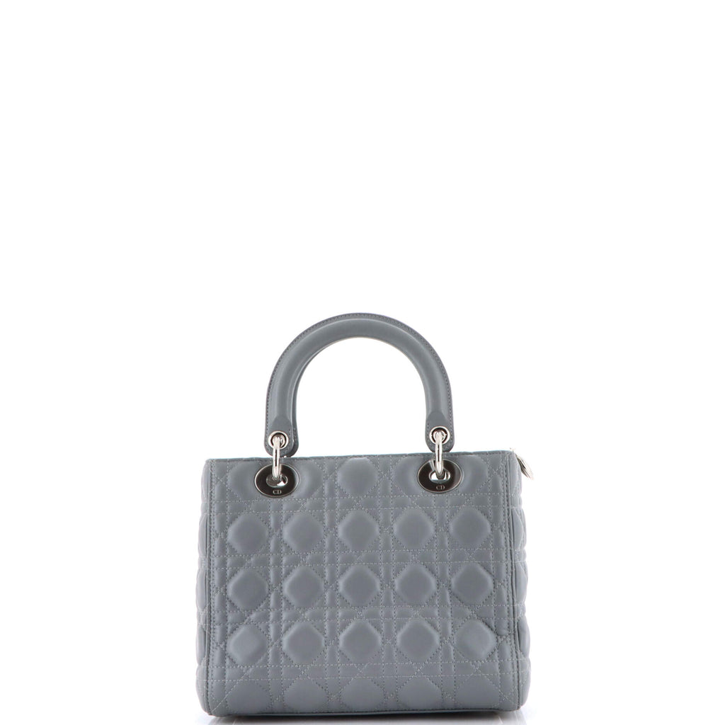 Lady Dior Bag Cannage Quilt Lambskin Medium