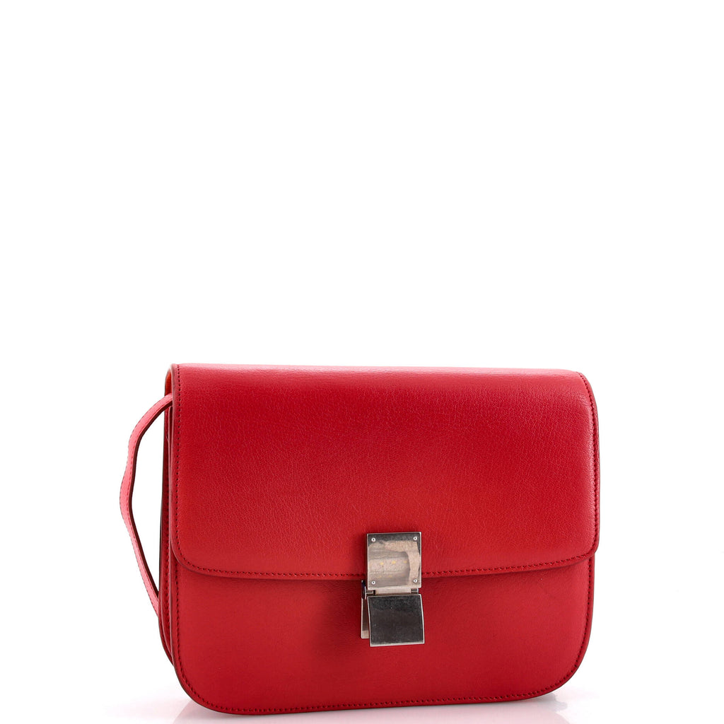 Classic Box Bag Grainy Leather Medium