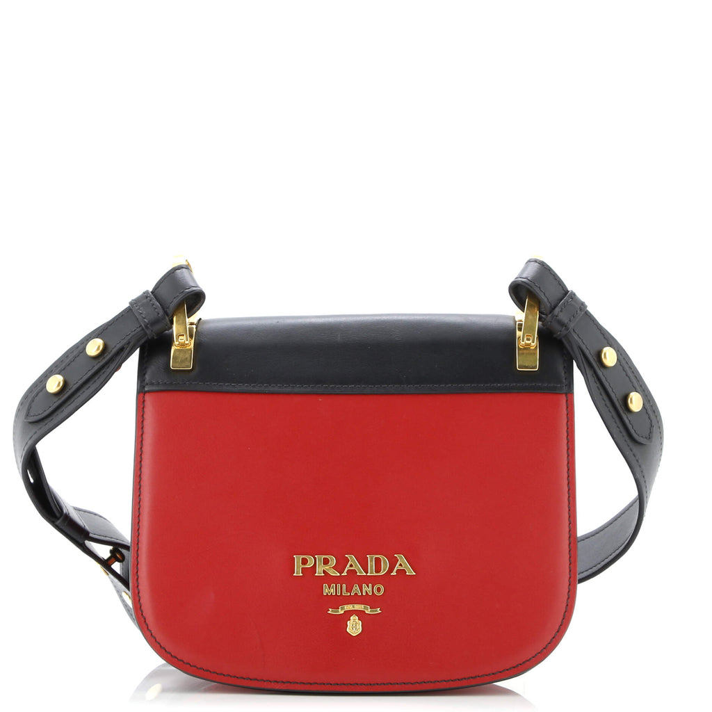 Pionniere Saddle Crossbody Bag City Calfskin Small