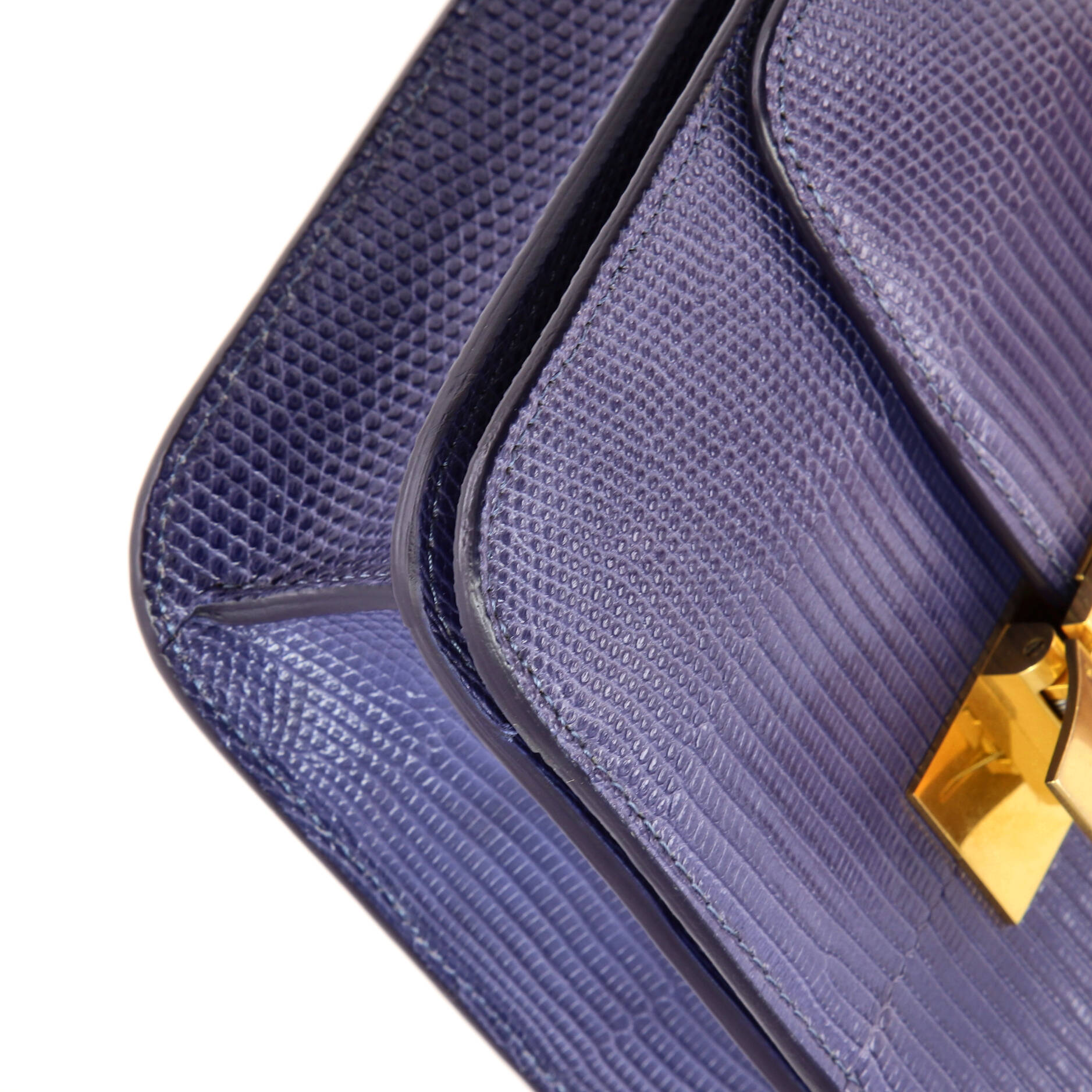 Classic Box Bag Lizard Small
