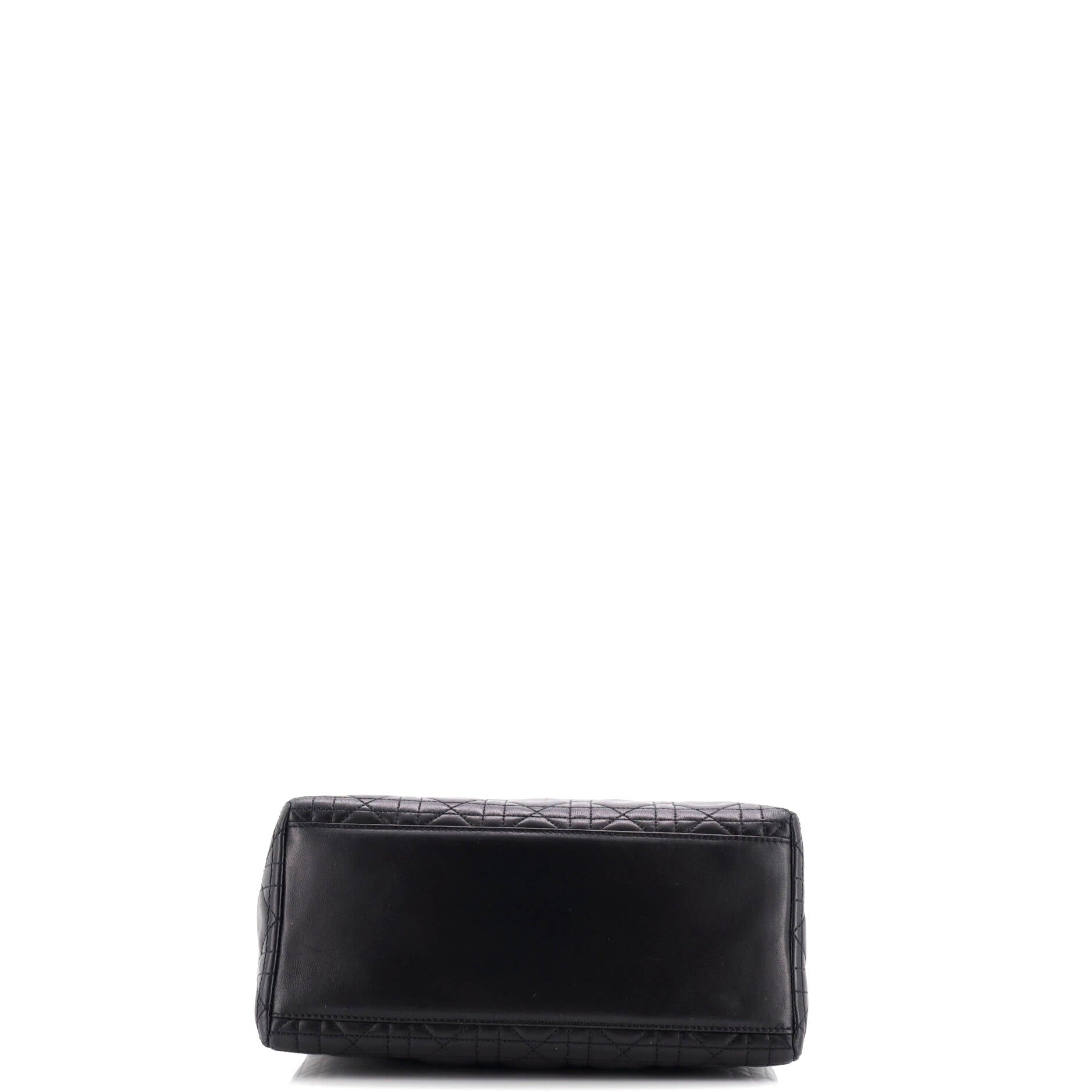 Lady Dior Bag Cannage Quilt Lambskin Medium