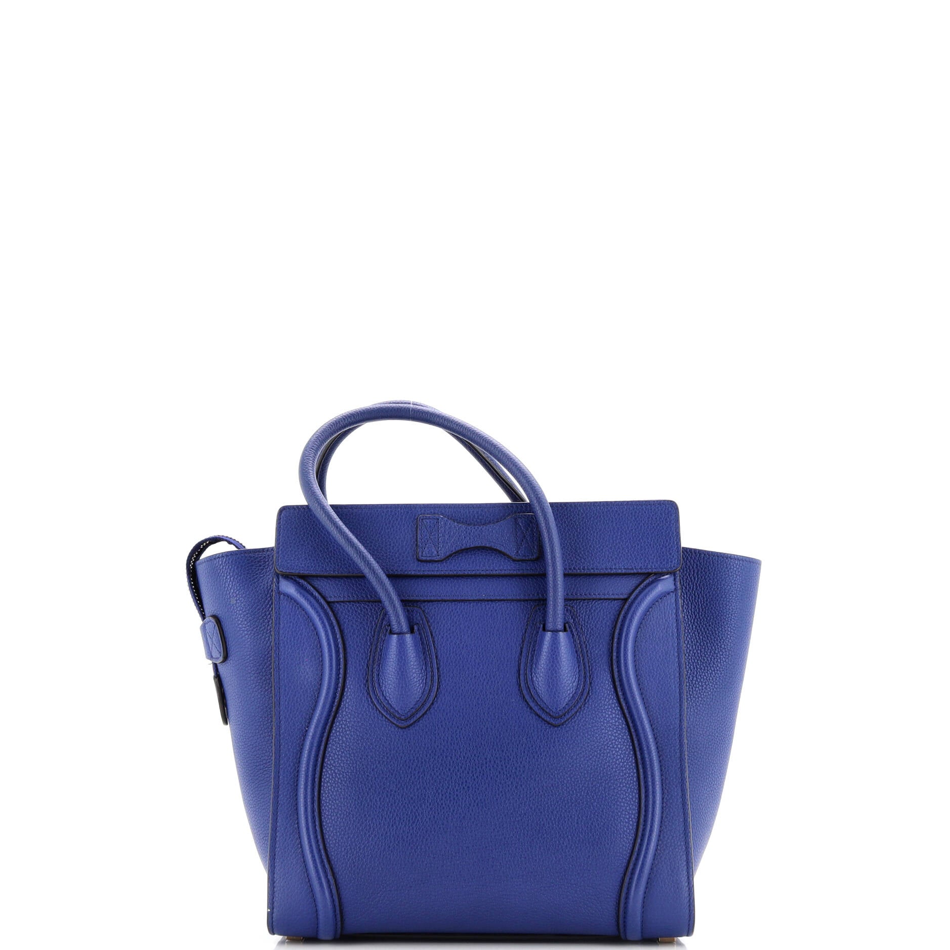 Luggage Bag Grainy Leather Micro