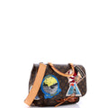 Cindy Sherman Camera Messenger Bag Patch Embellished Monogram Canvas