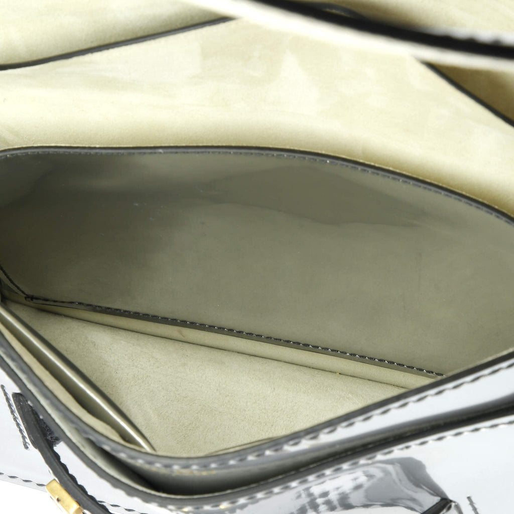 J'Adior Flap Bag Patent Medium