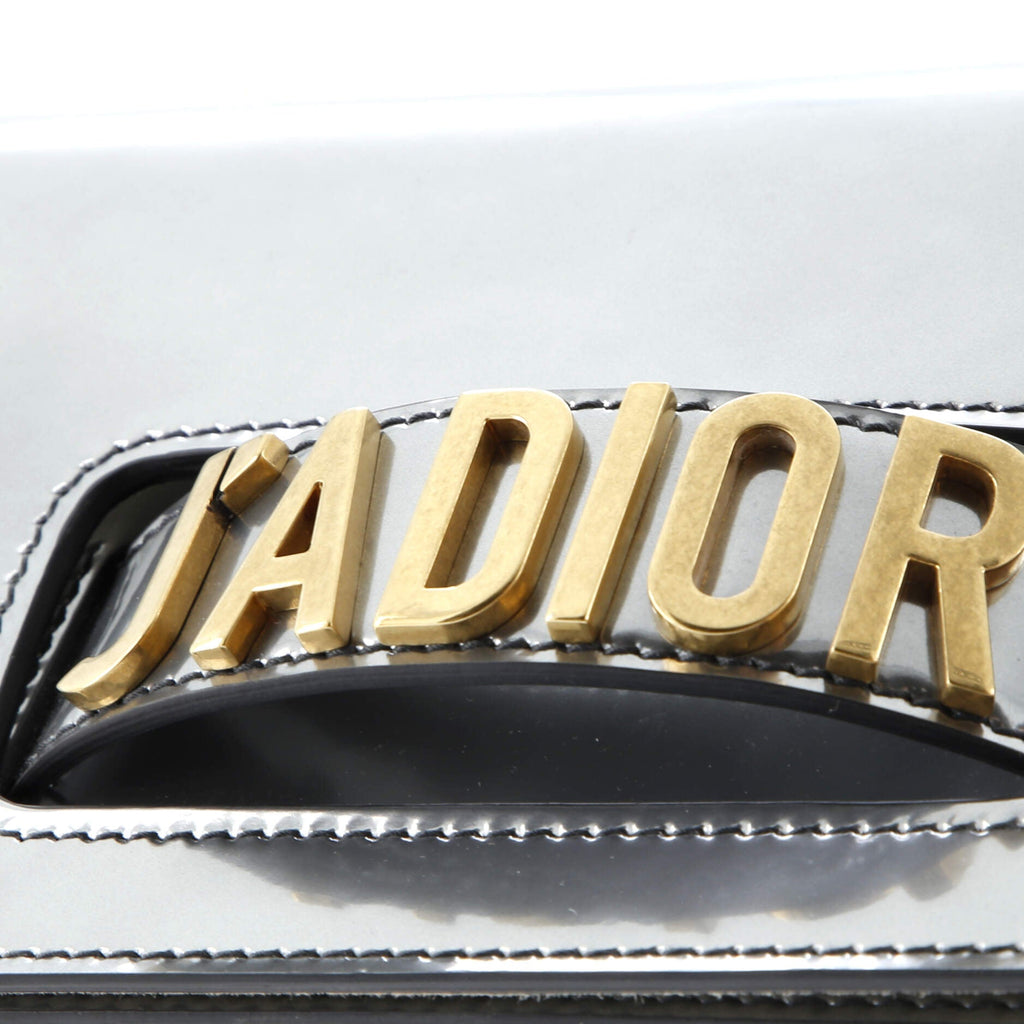 J'Adior Flap Bag Patent Medium