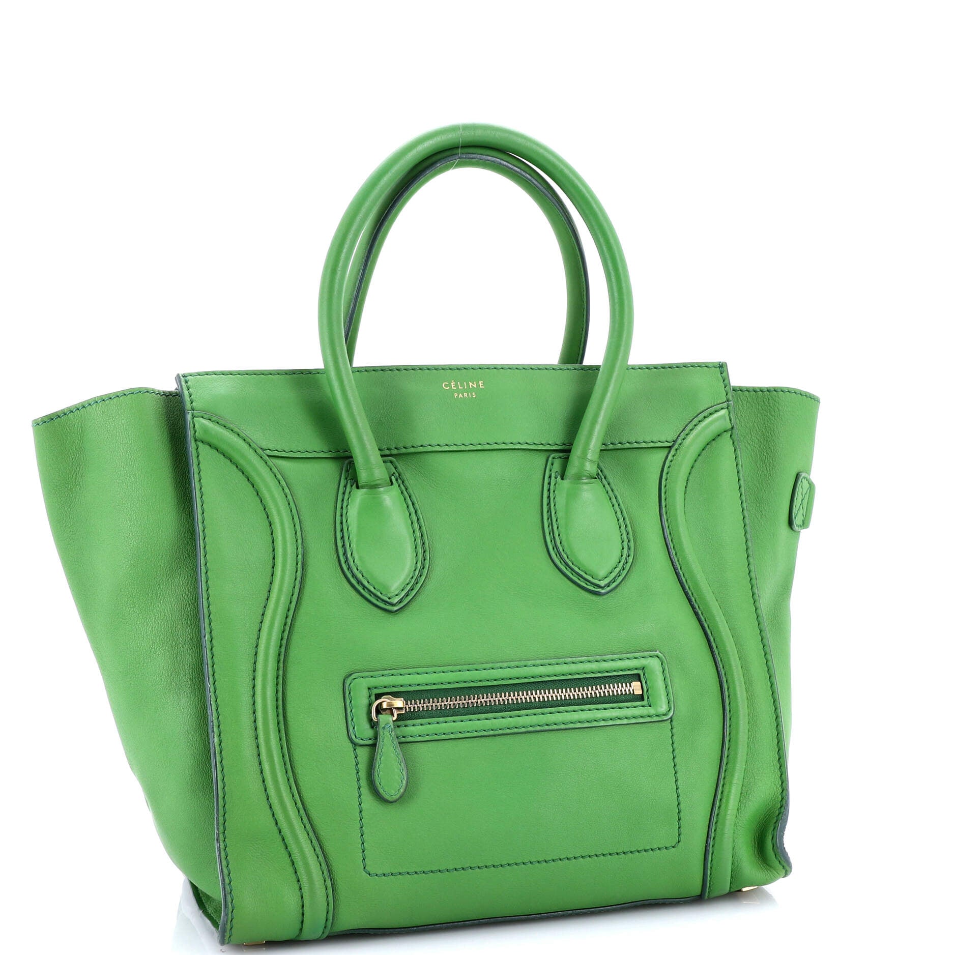 Luggage Bag Smooth Leather Mini