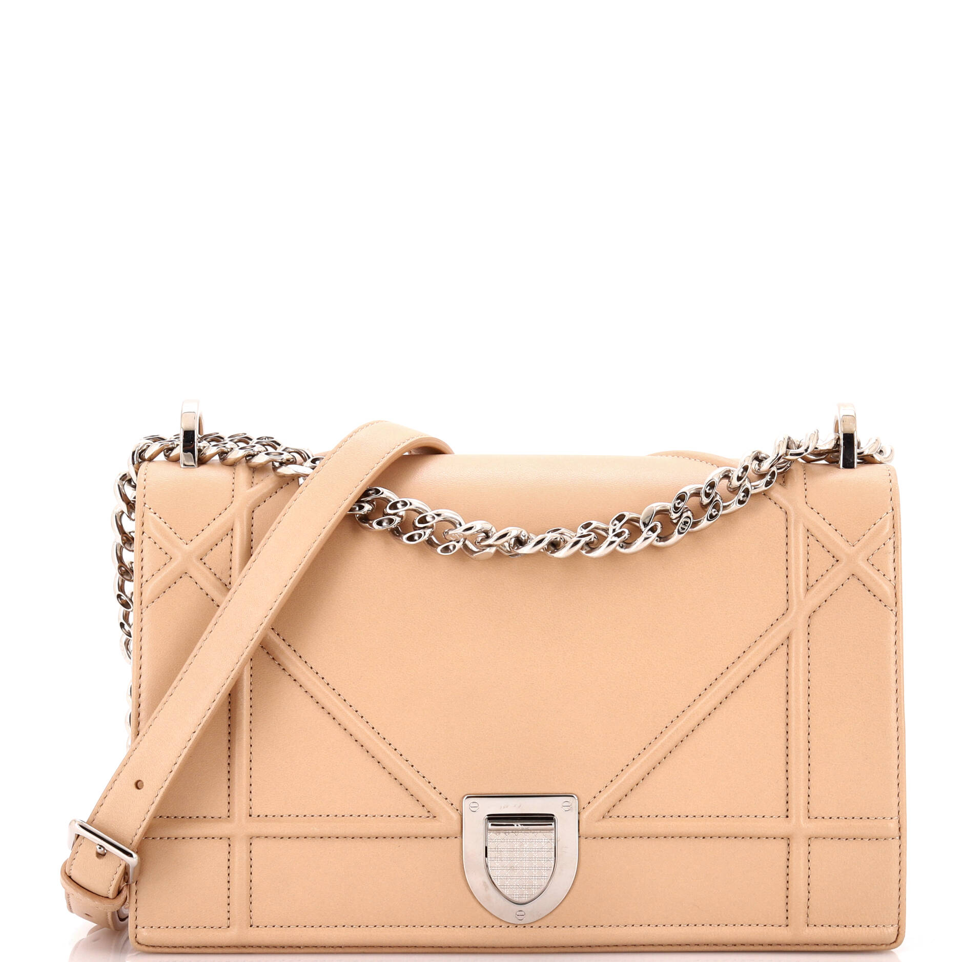 Diorama Flap Bag Lambskin Small