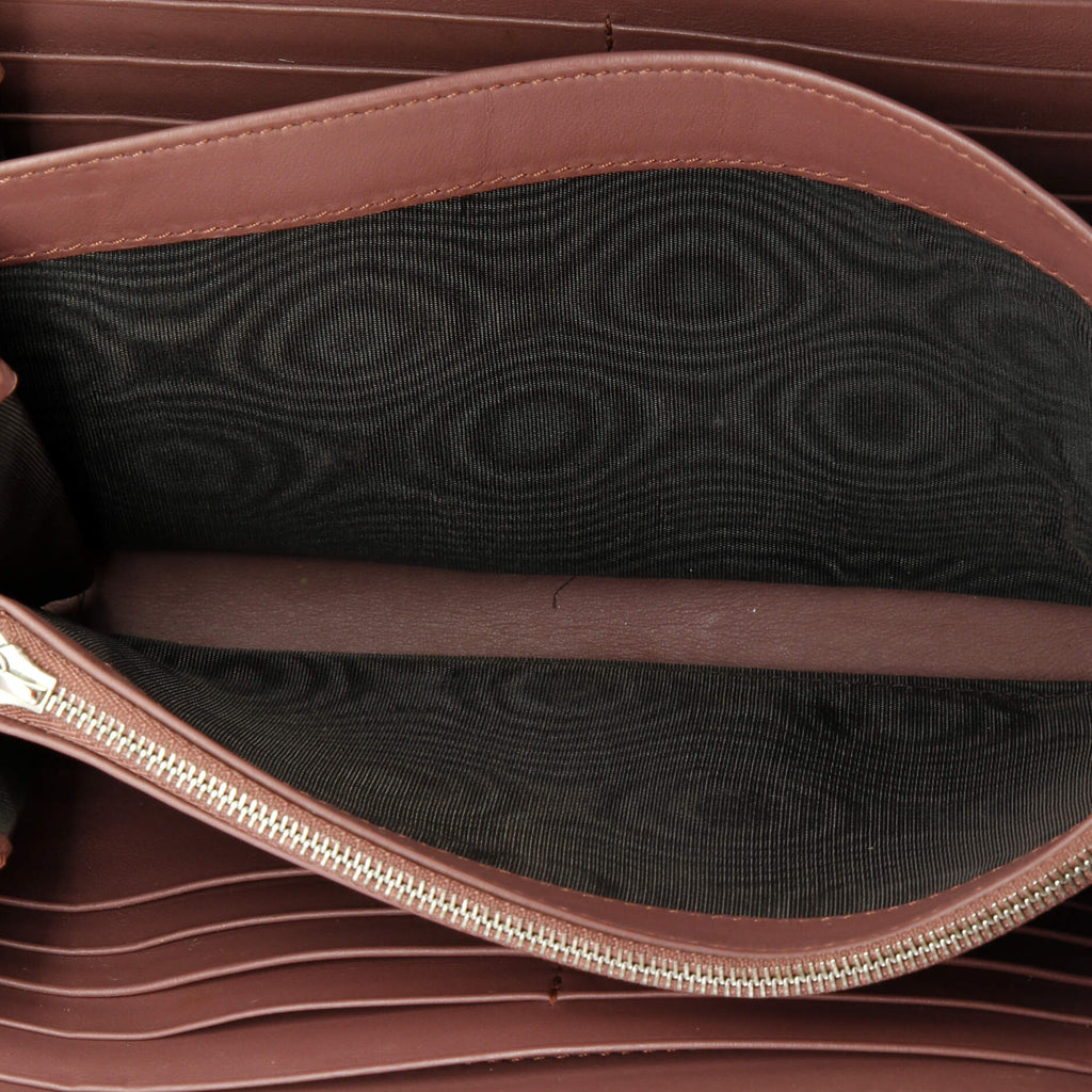 Dionysus Chain Wallet Blooms Print GG Coated Canvas Small