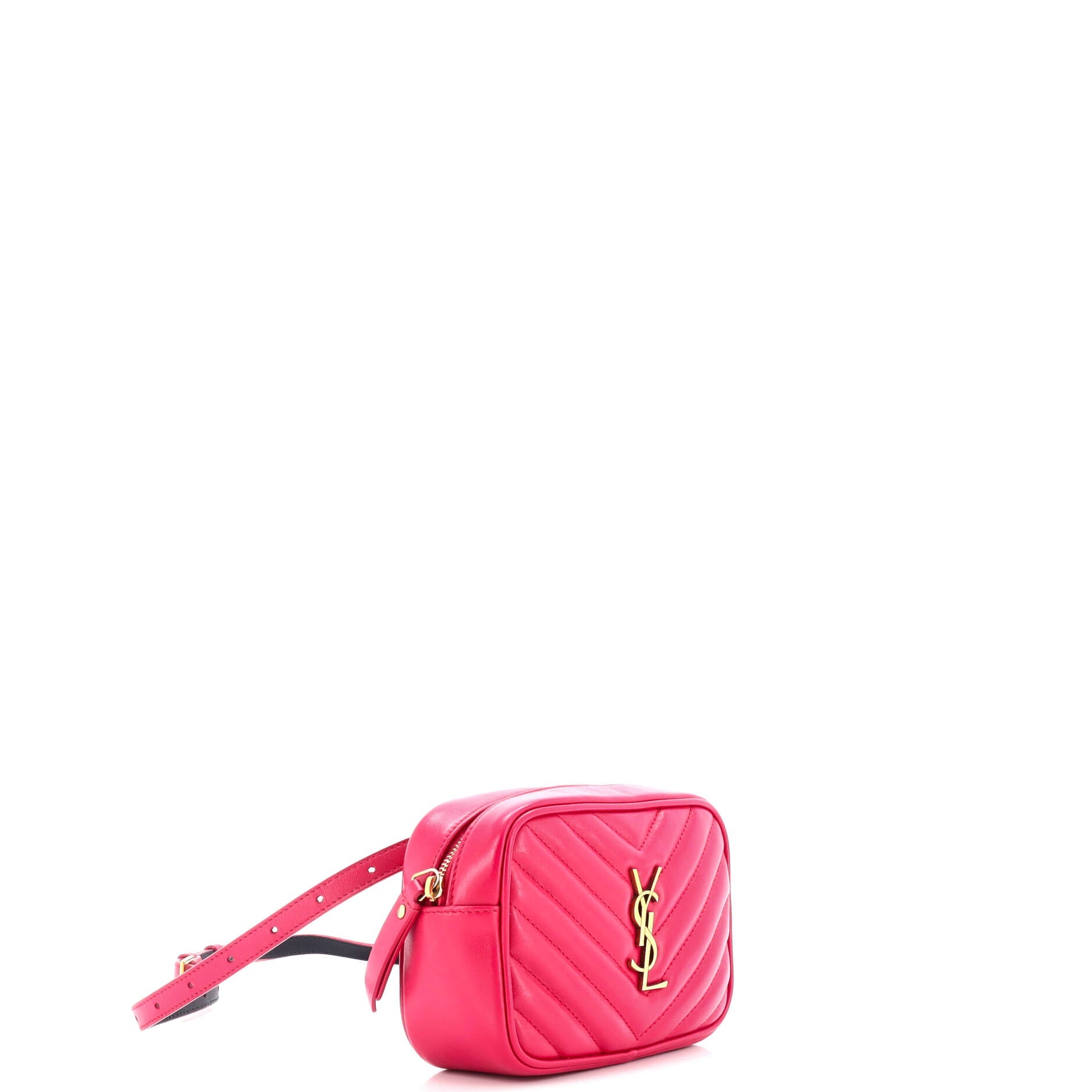 Lou Belt Bag Matelasse Chevron Leather