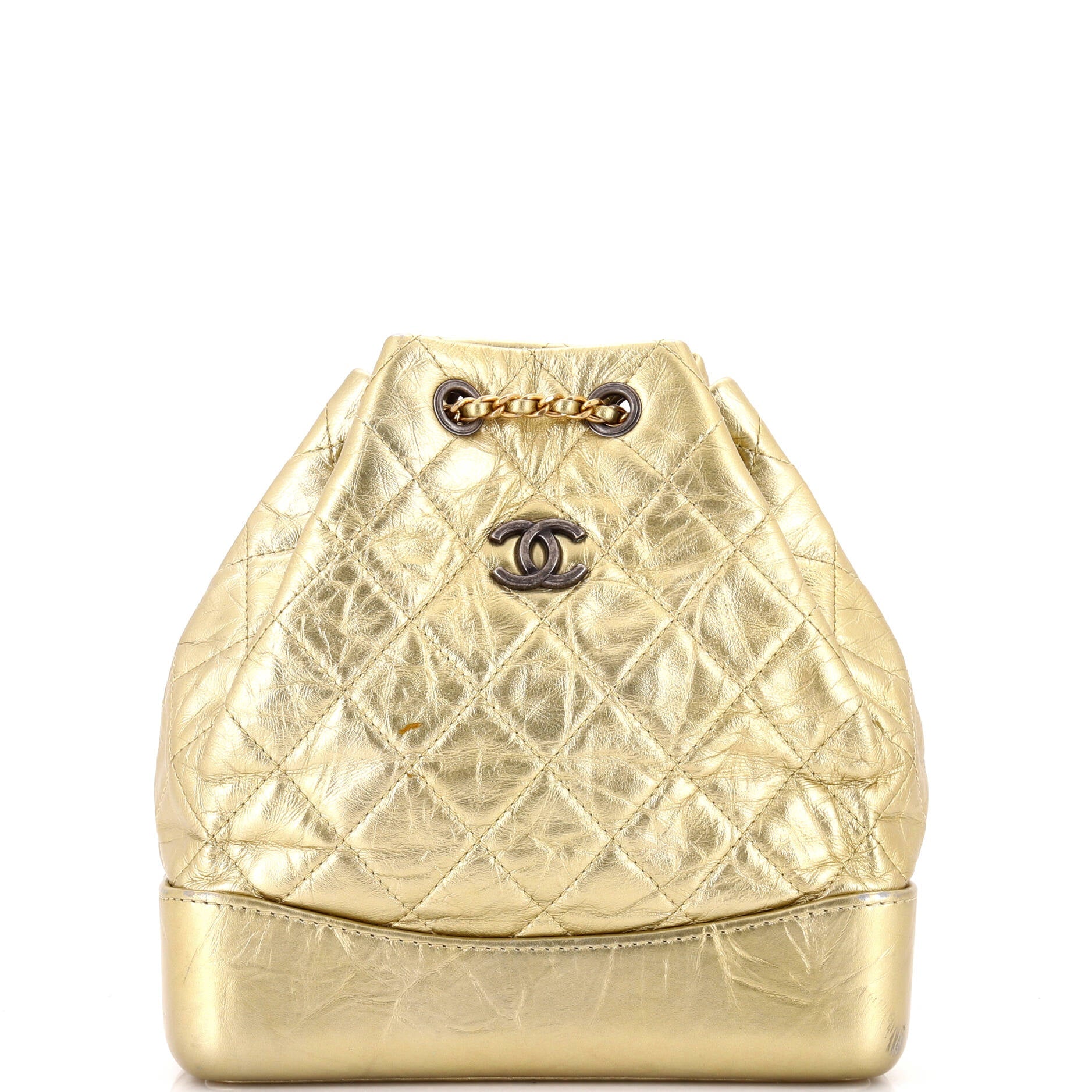 Gabrielle Backpack Quilted Calfskin Small