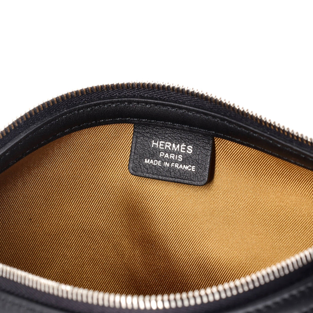 Sursoie To Go Pouch Printed Silk and Leather