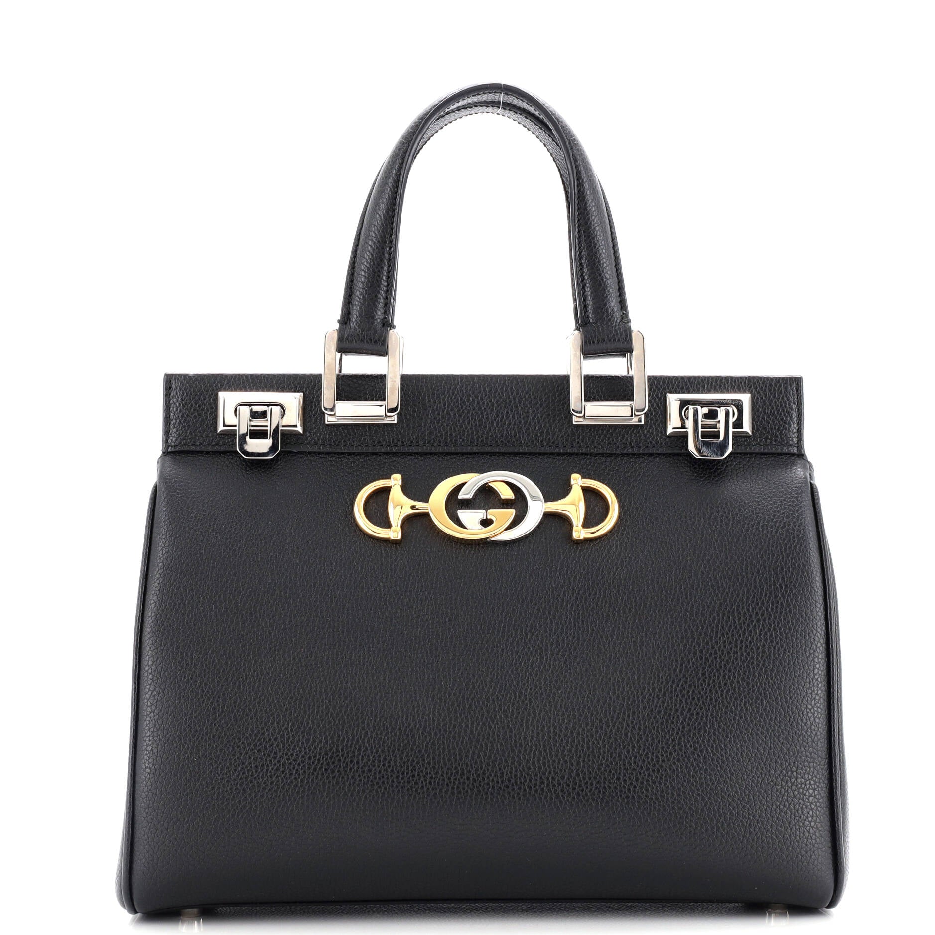 Zumi Top Handle Bag Leather Small