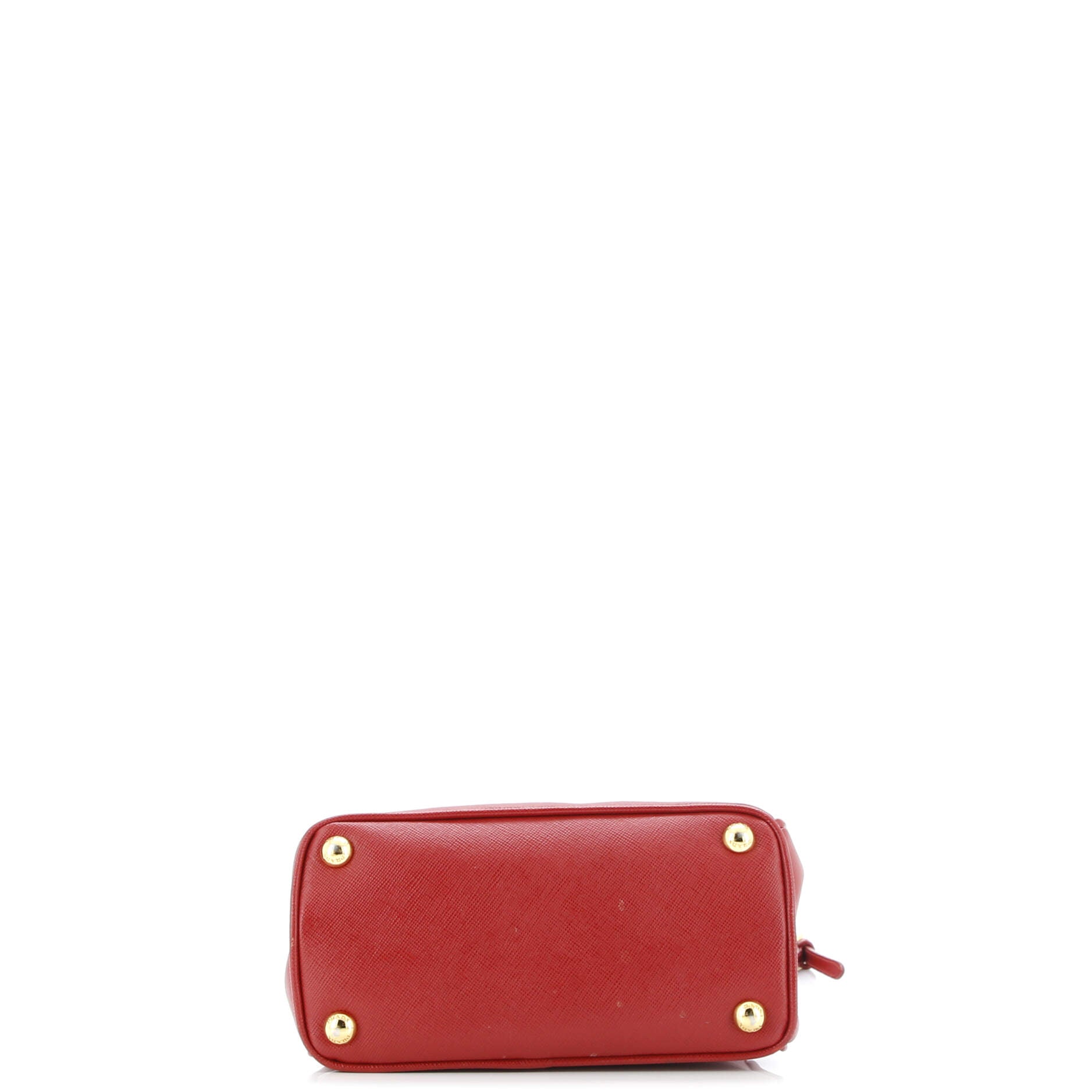 Galleria Double Zip Tote Saffiano Leather Mini