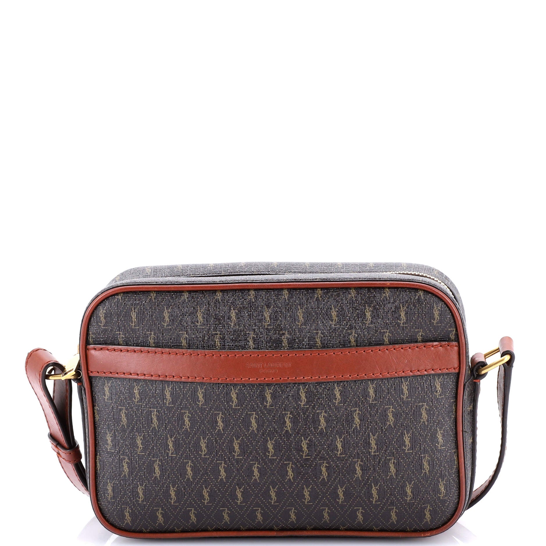 Le Monogramme Camera Bag Monogram All Over Coated Canvas and Leather Small