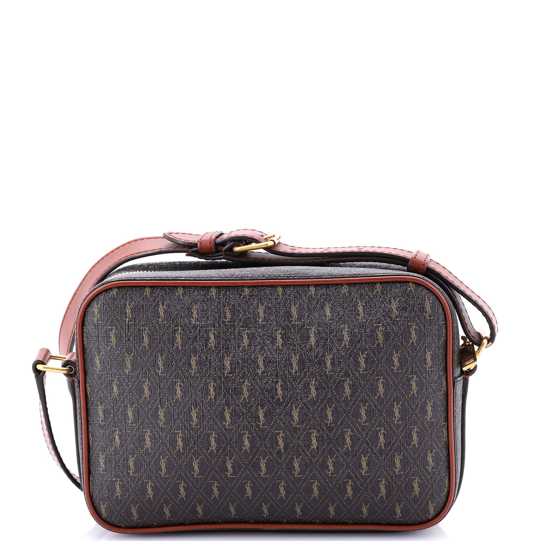 Le Monogramme Camera Bag Monogram All Over Coated Canvas and Leather Small