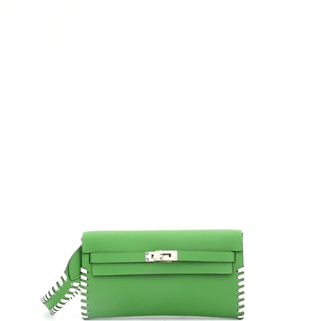 Kelly To Go Wallet Tressage Epsom