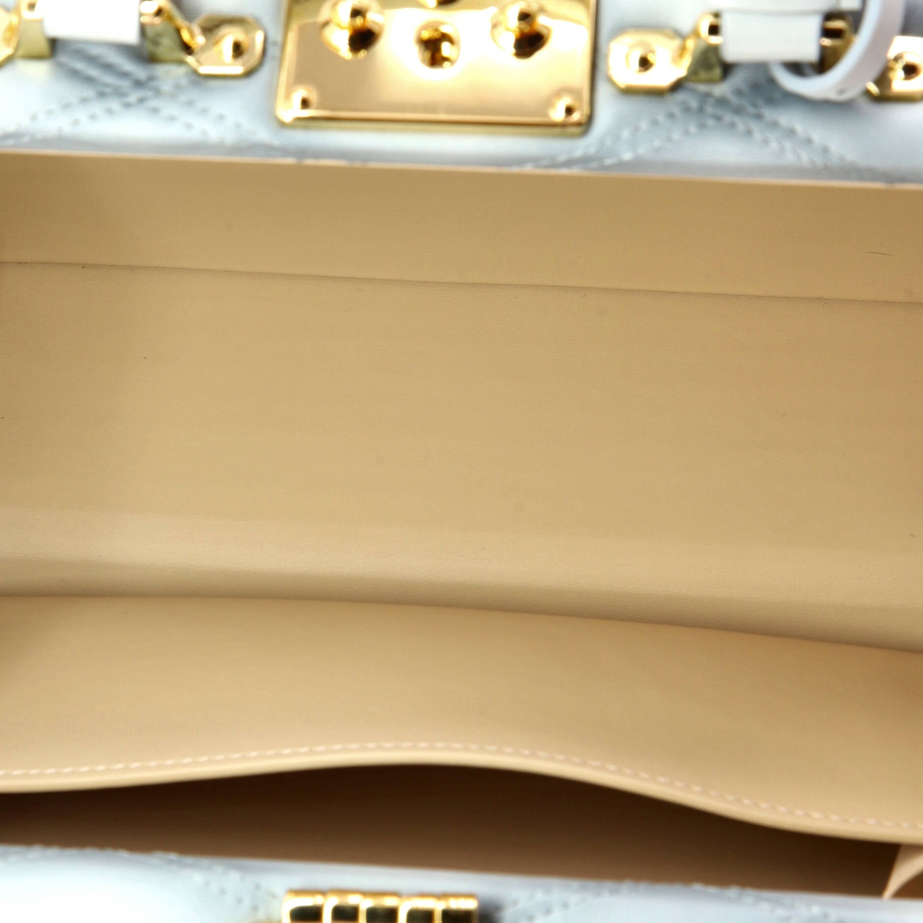 Petite Valise Handbag Malletage Leather
