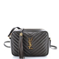 Lou Camera Bag Matelasse Chevron Leather Small