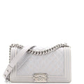 Boy Flap Bag Quilted Calfskin Old Medium