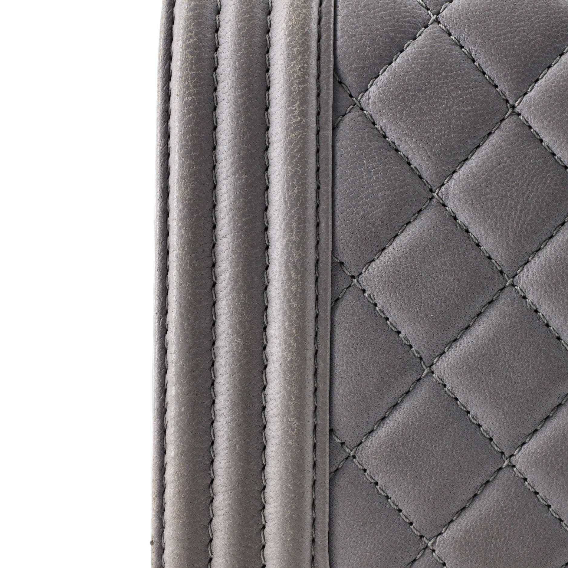 Boy Flap Bag Quilted Calfskin Old Medium