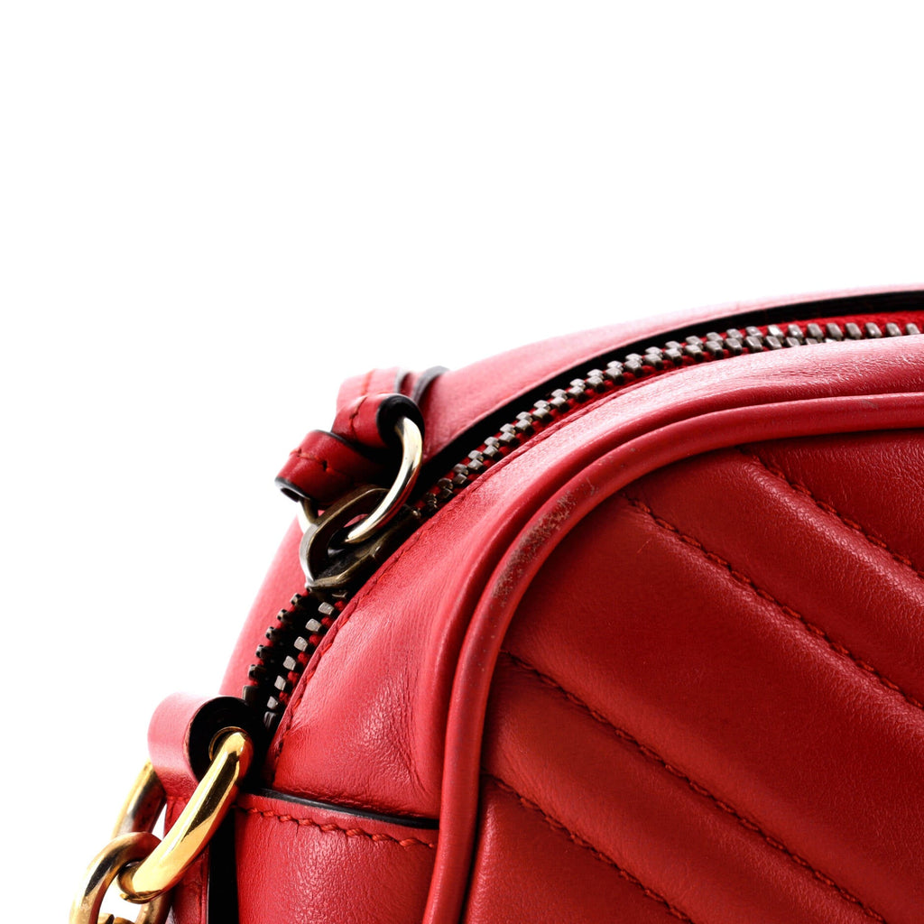 GG Marmont Shoulder Bag Matelasse Leather Small