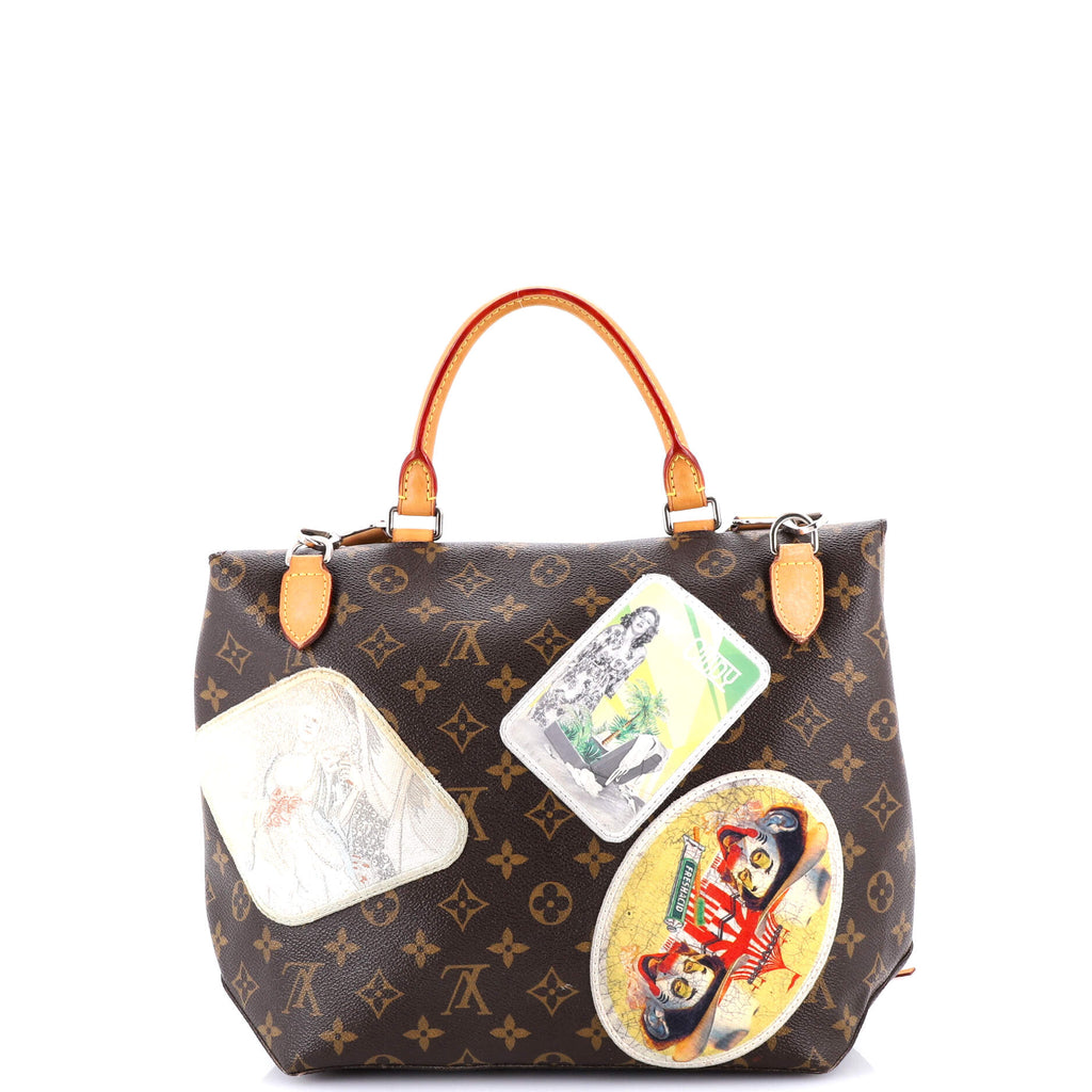 Cindy Sherman Camera Messenger Bag Patch Embellished Monogram Canvas