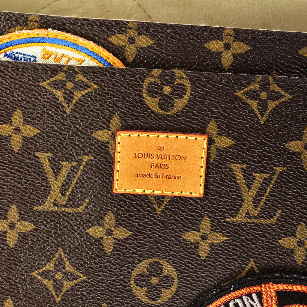 Cindy Sherman Camera Messenger Bag Patch Embellished Monogram Canvas
