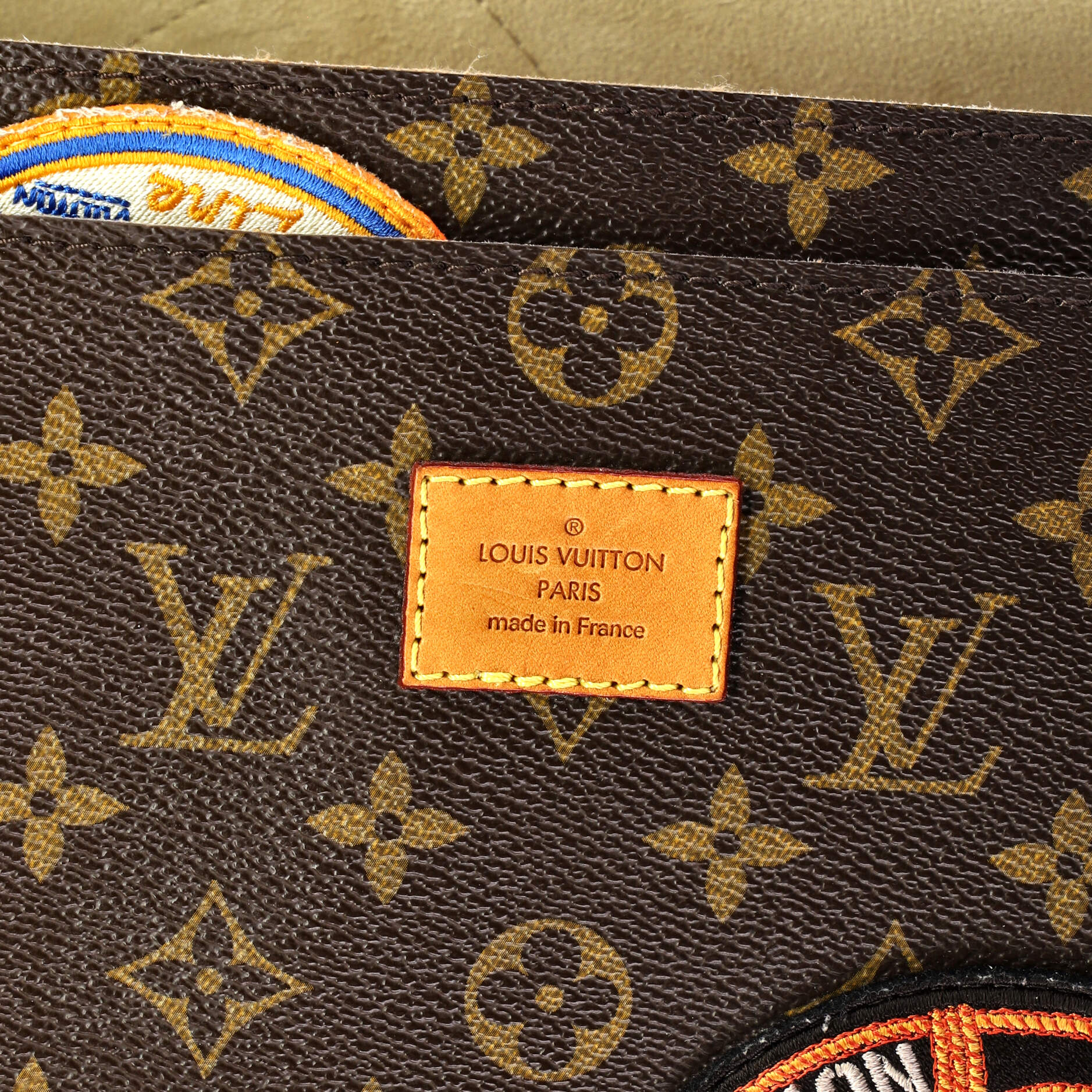 Cindy Sherman Camera Messenger Bag Patch Embellished Monogram Canvas