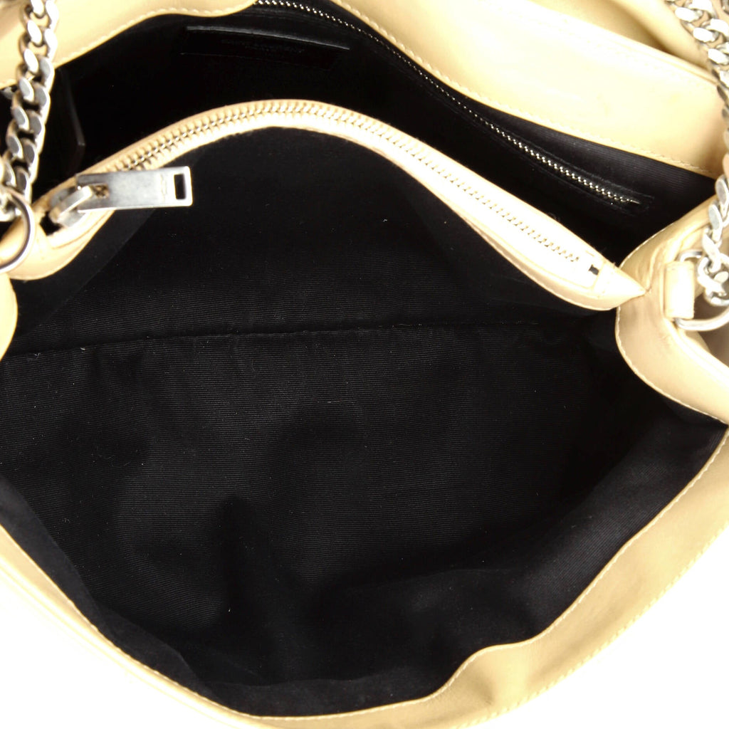 Loulou Shoulder Bag Matelasse Chevron Leather Medium