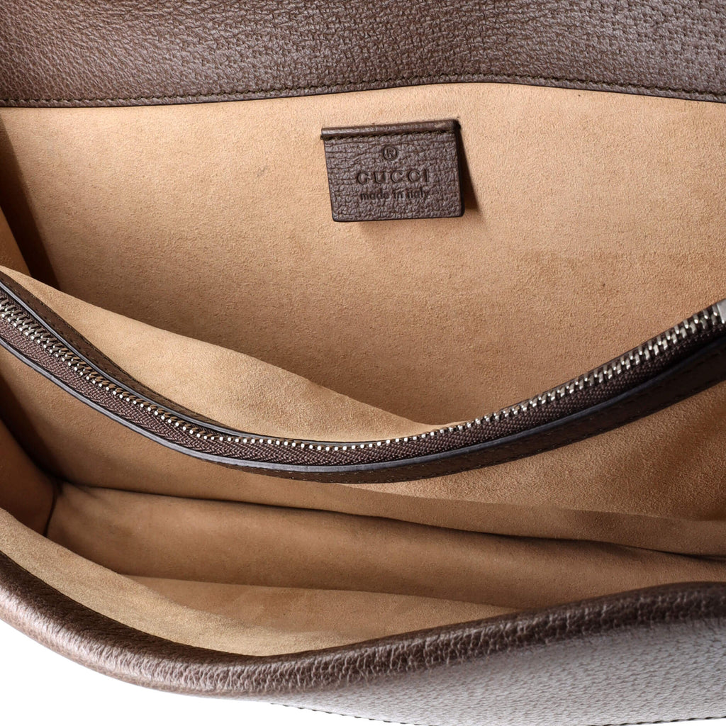 Dionysus Top Handle Chain Bag GG Coated Canvas Small