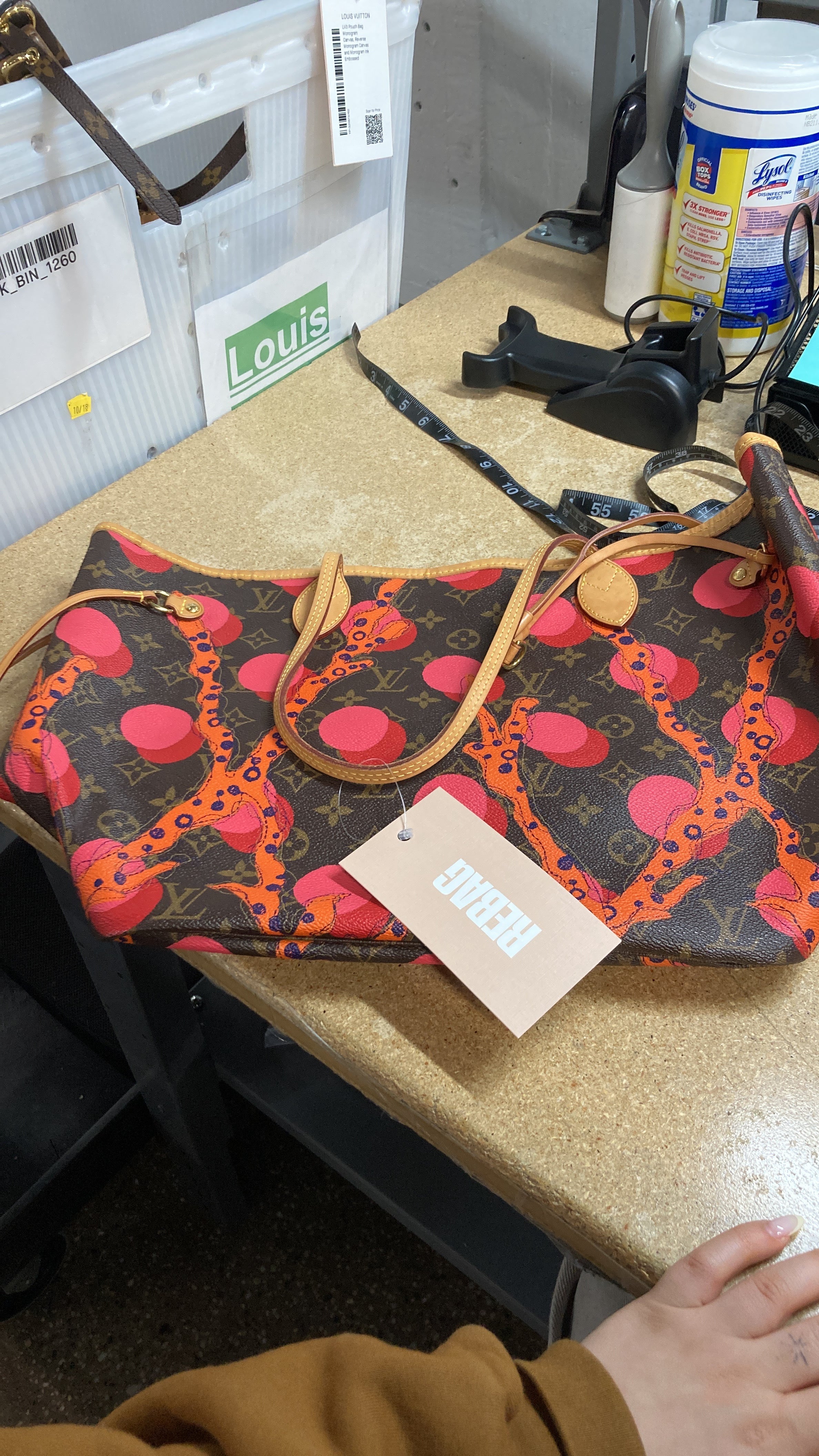 Neverfull NM Tote Limited Edition Monogram Ramages MM