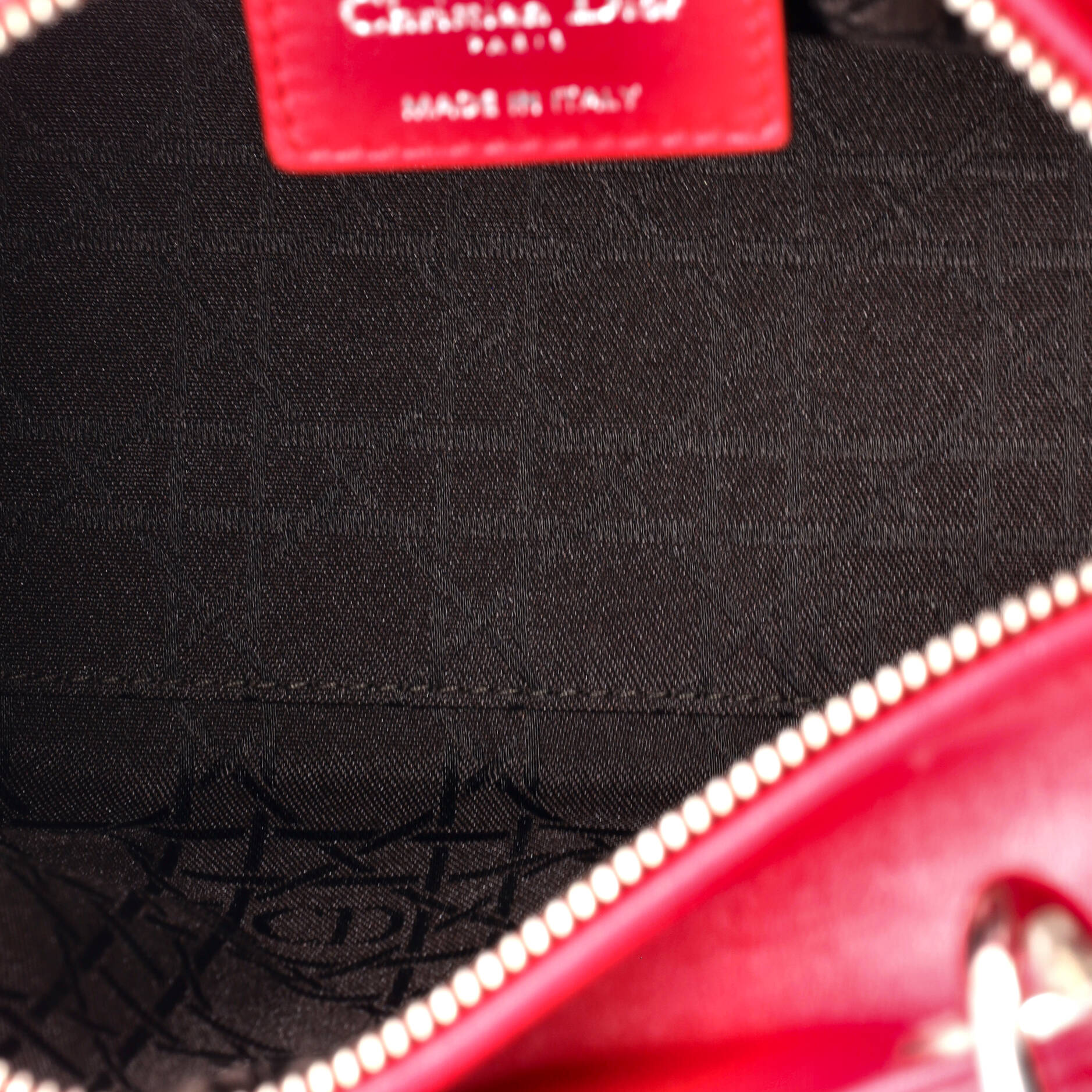 Lady Dior Bag Cannage Quilt Lambskin Medium