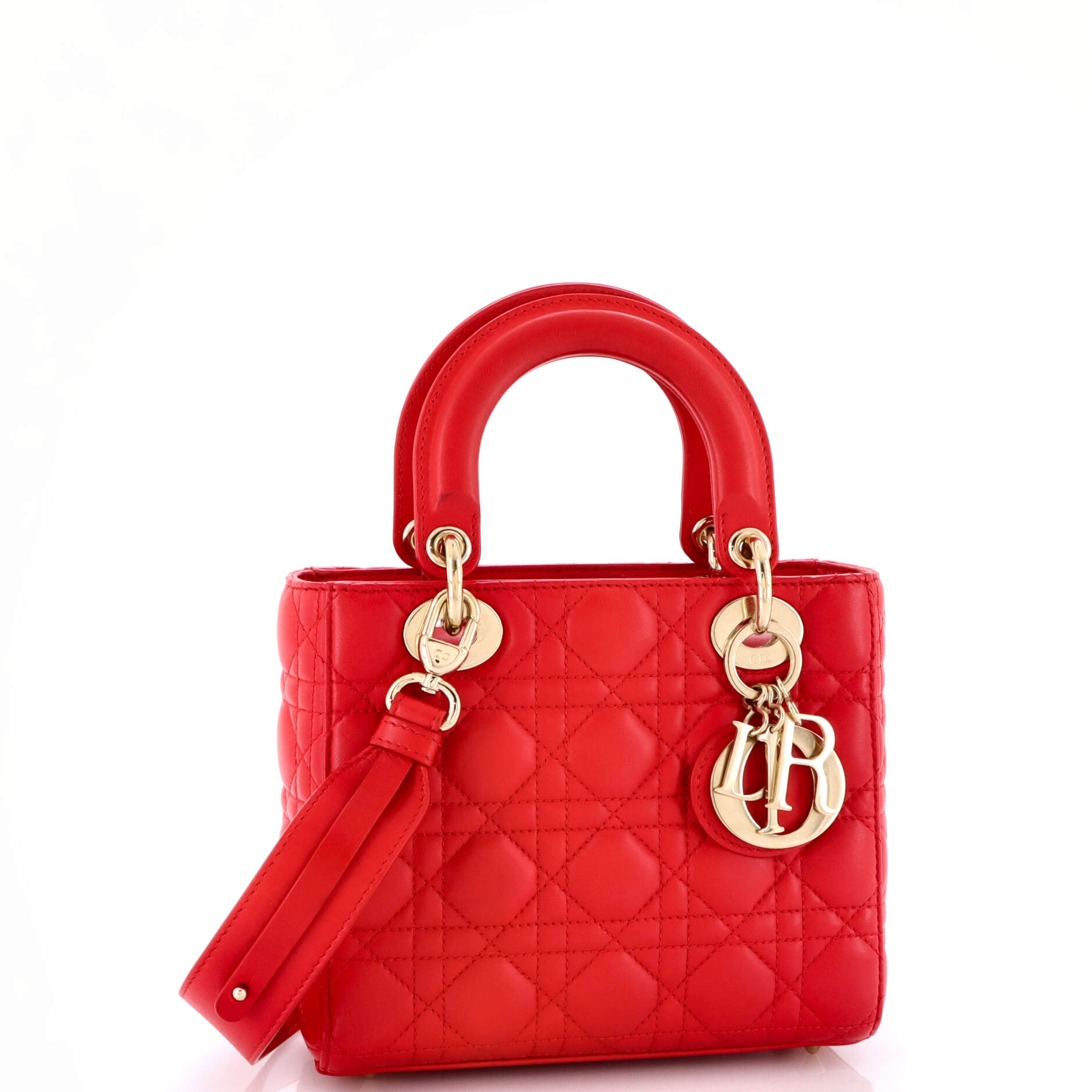 My ABCDior Lady Dior Bag Cannage Quilt Leather Small