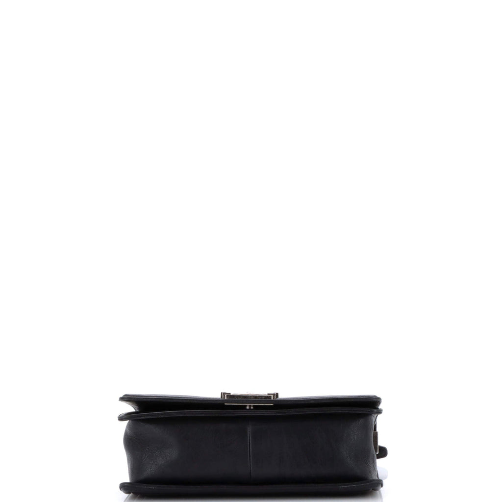 Boy Flap Bag Studded Quilted Distressed Calfskin Old Medium