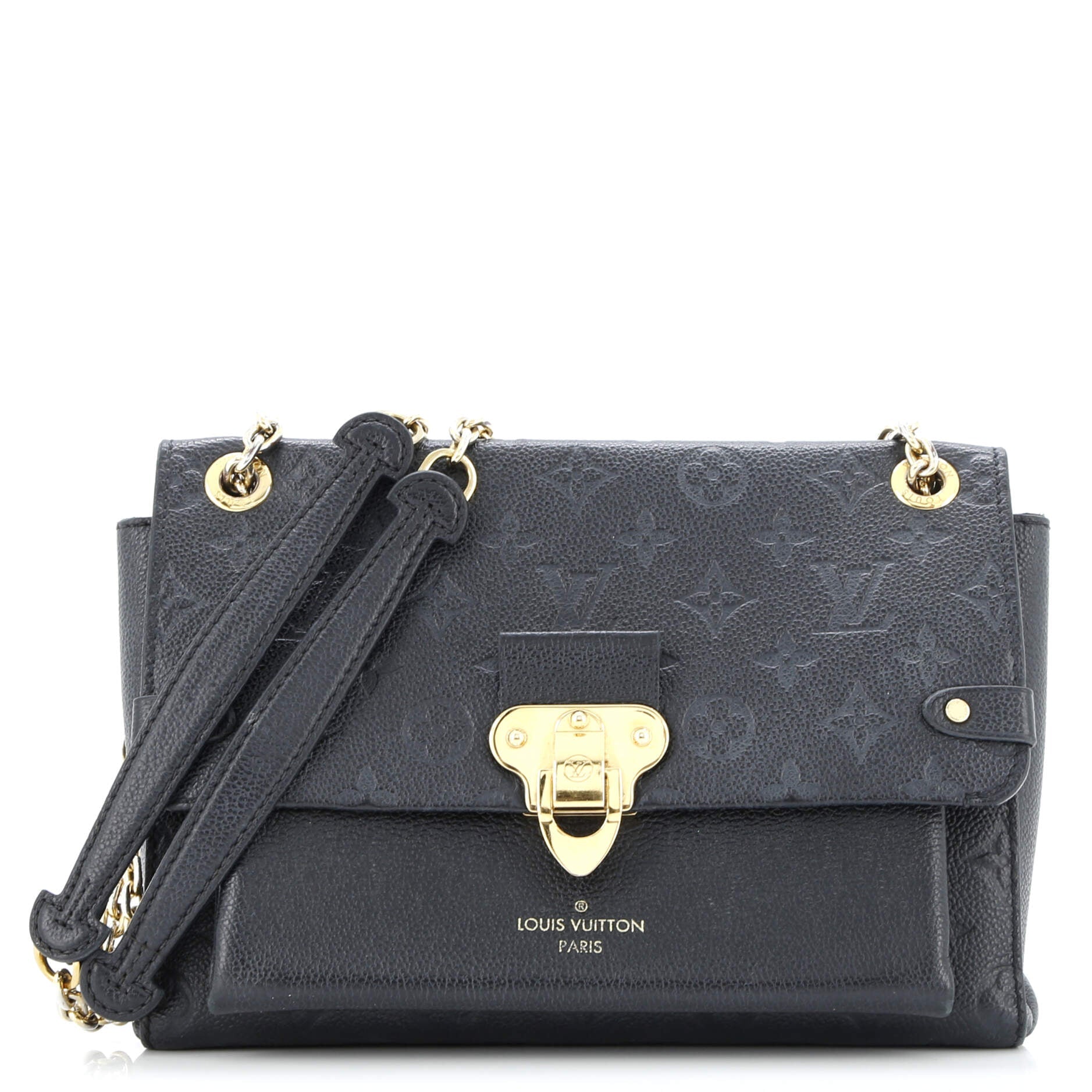 Vavin Handbag Monogram Empreinte Leather MM