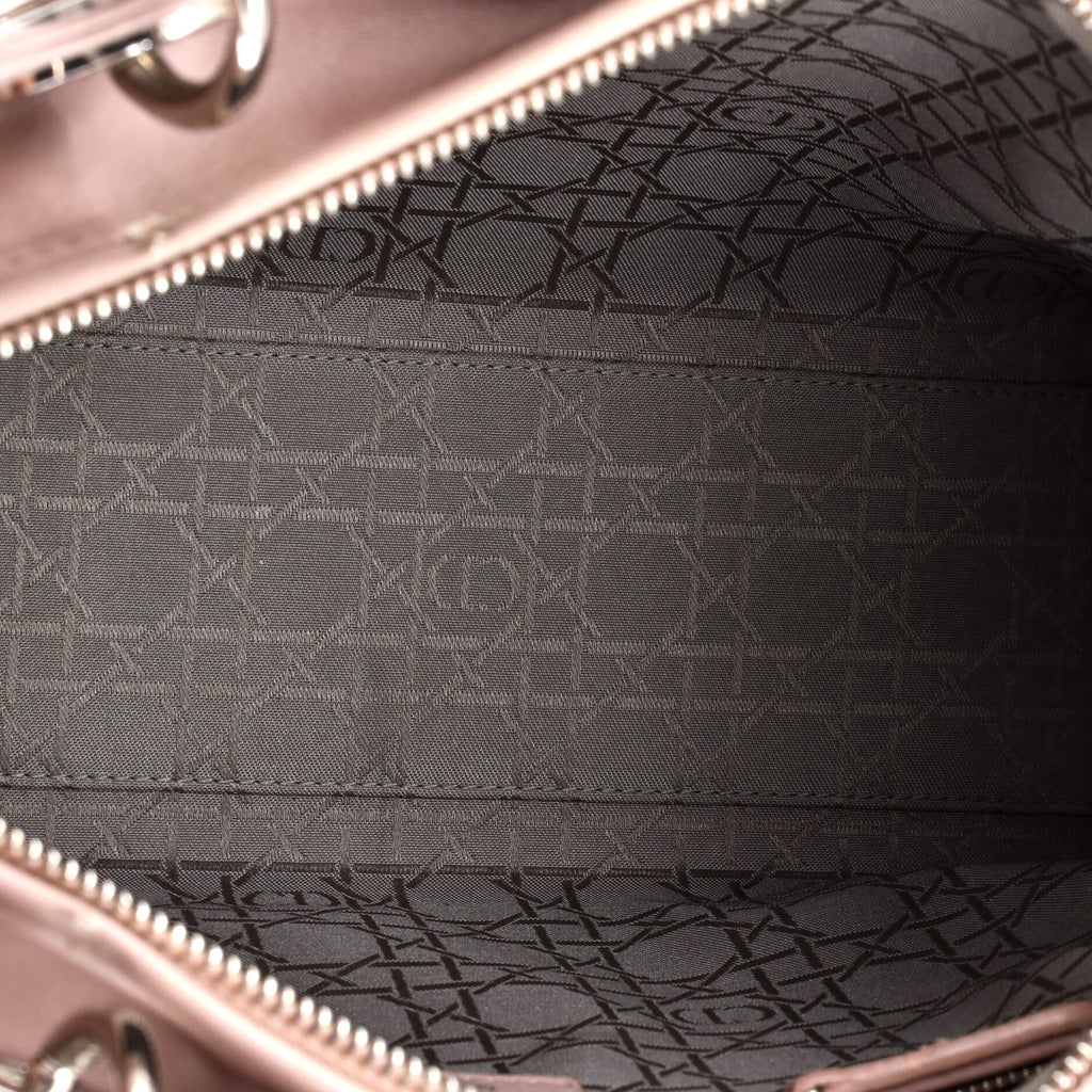 Lady Dior Bag Cannage Quilt Lambskin Large