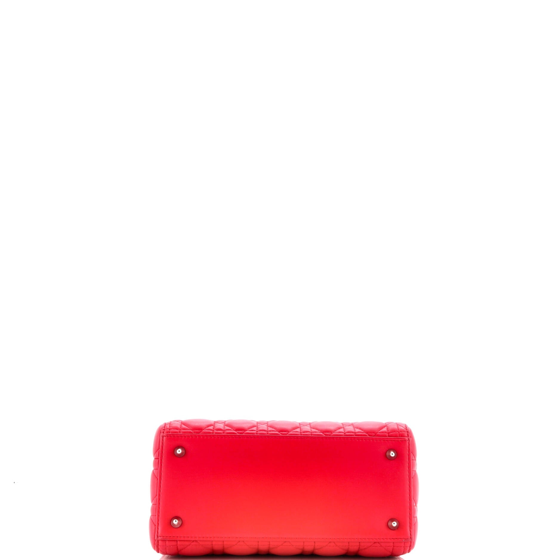 Lady Dior Bag Cannage Quilt Lambskin Medium