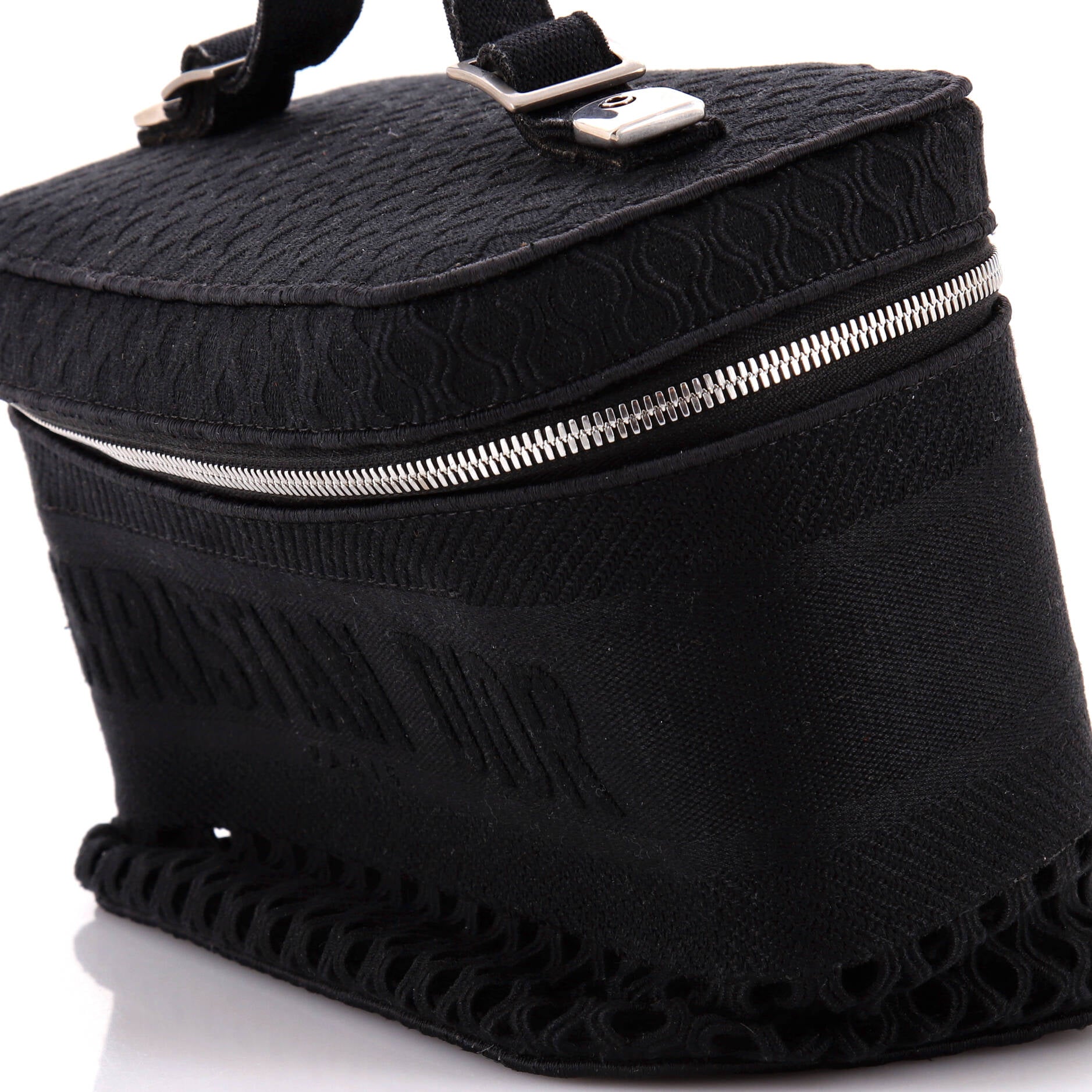 DiorTravel Vanity Case Embroidered Canvas with Mesh