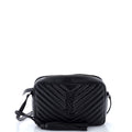 Lou Camera Bag Matelasse Chevron Leather Small