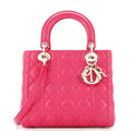 Lady Dior Bag Cannage Quilt Lambskin Medium