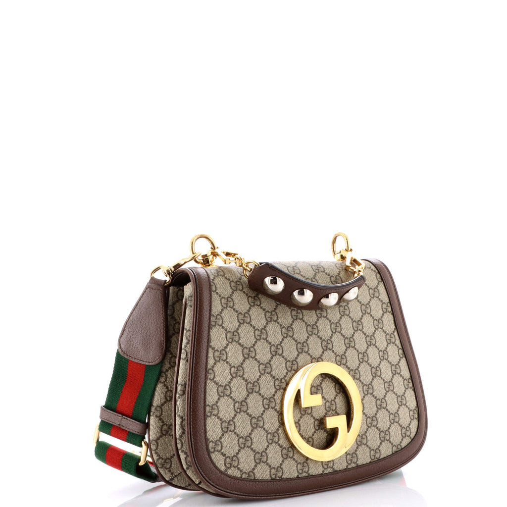Blondie NM Top Handle Bag GG Coated Canvas Medium
