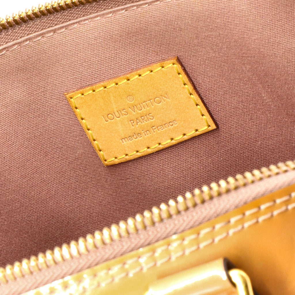 Alma Handbag Monogram Vernis PM