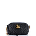 GG Marmont Shoulder Bag Matelasse Leather Small