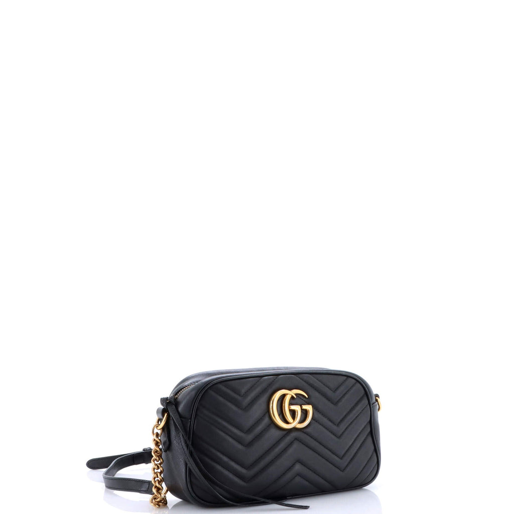 GG Marmont Shoulder Bag Matelasse Leather Small