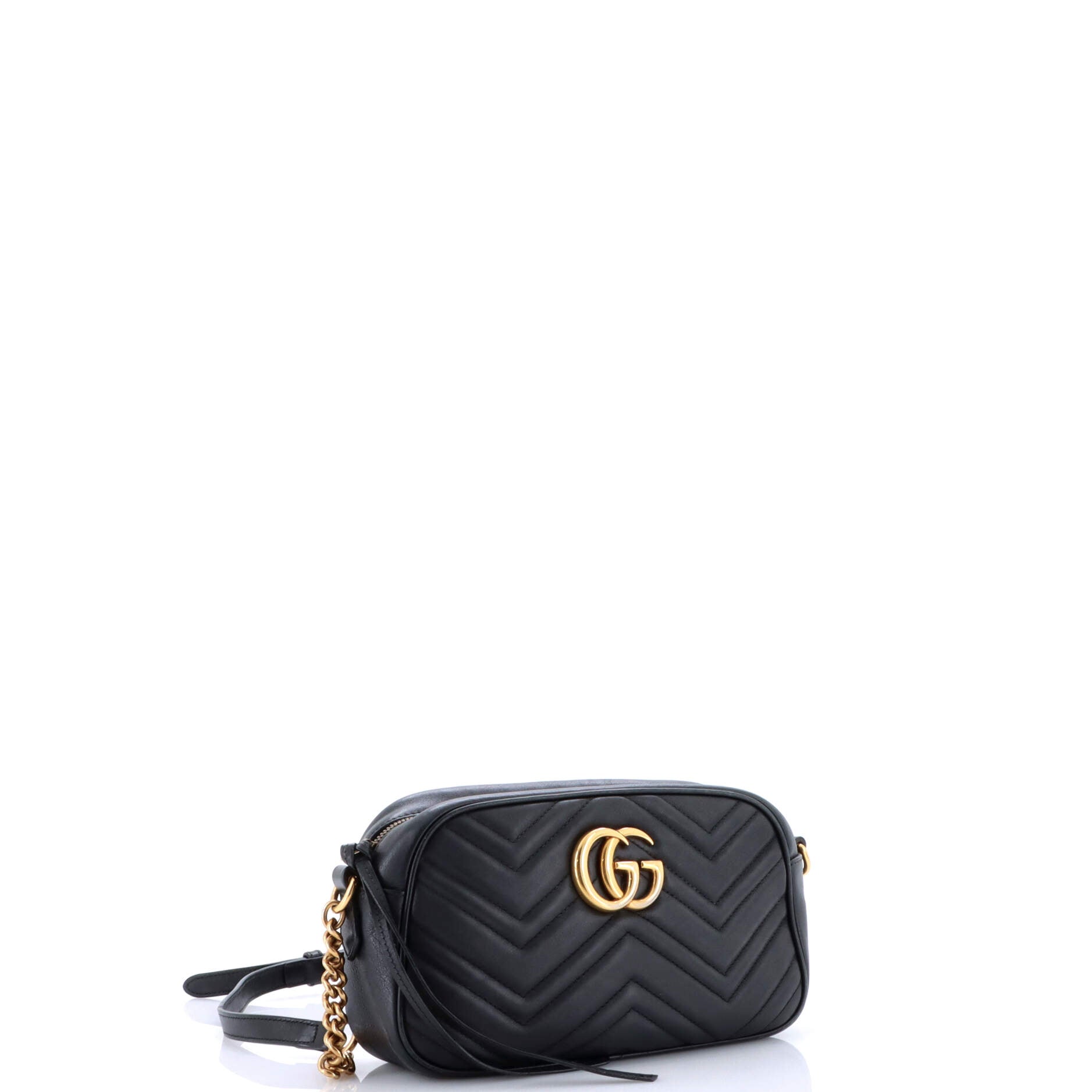GG Marmont Shoulder Bag Matelasse Leather Small