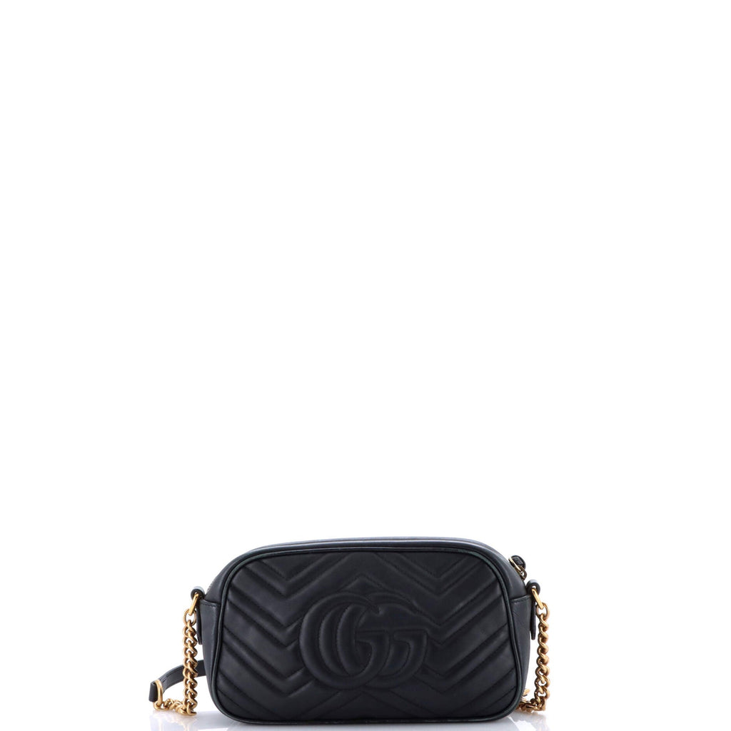 GG Marmont Shoulder Bag Matelasse Leather Small